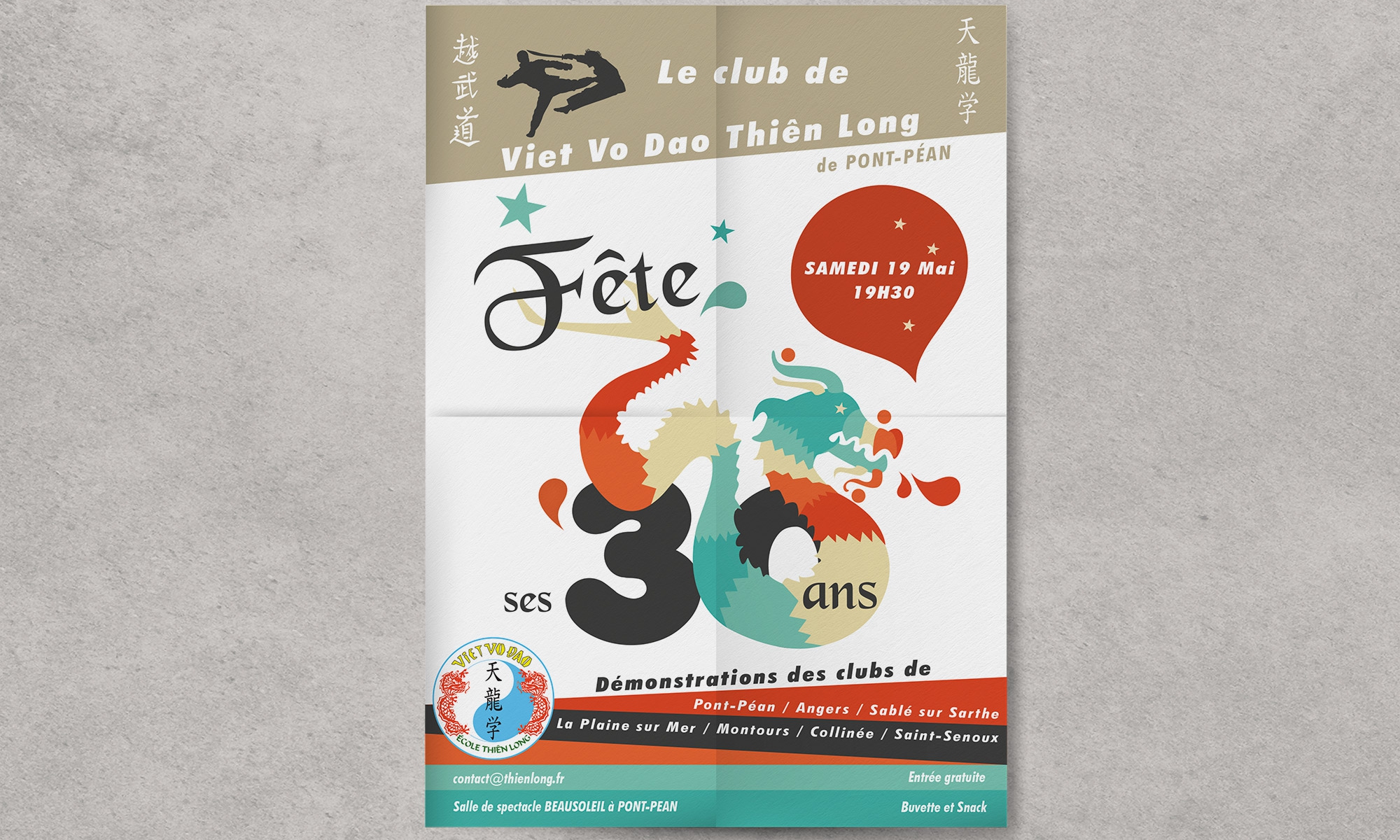graphiste freelance affiche evenementiel